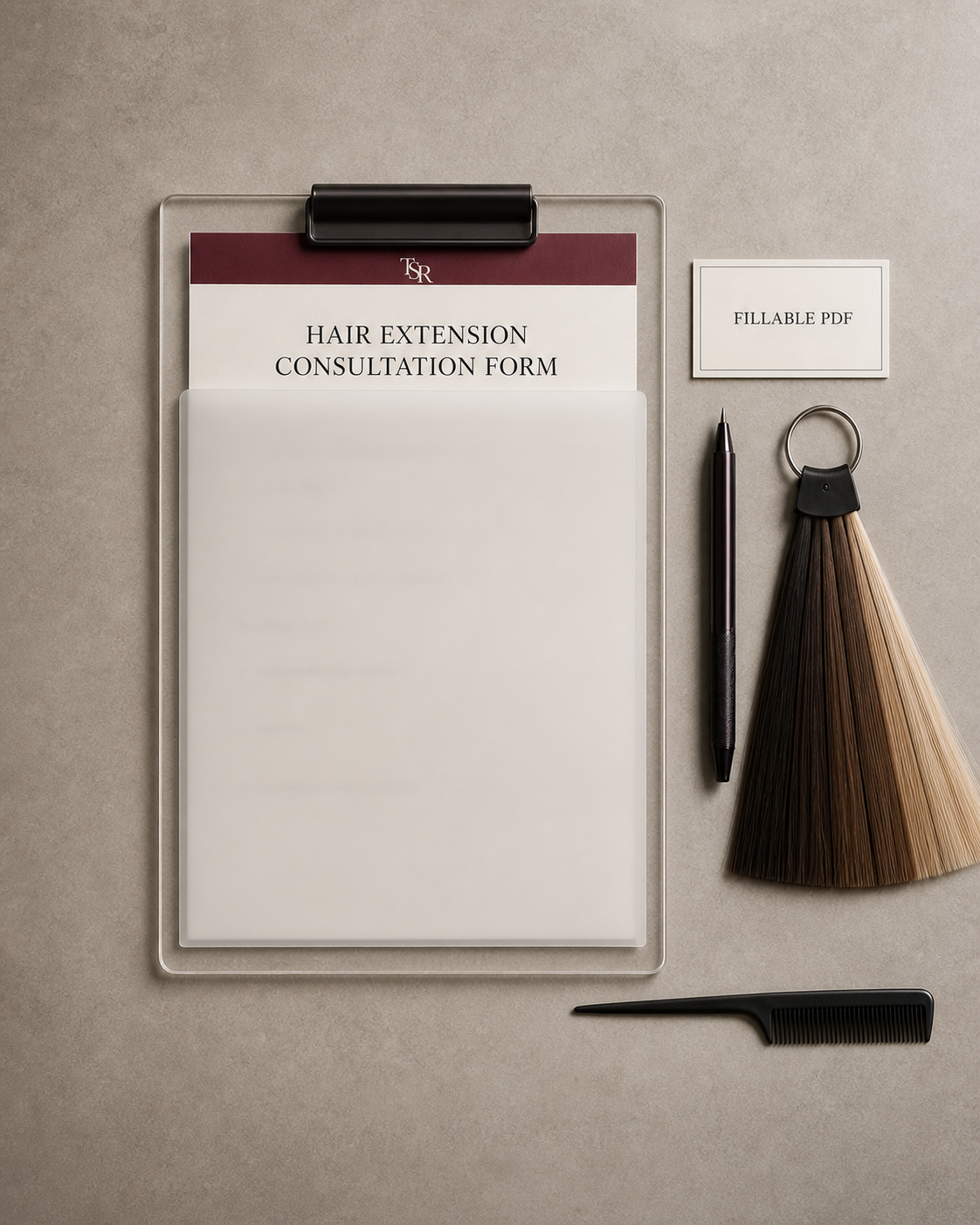 Hair Extension Consultation Form